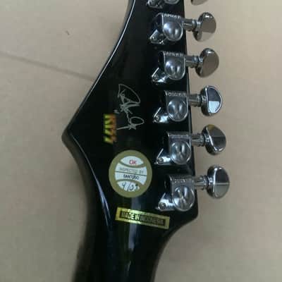 Silvertone KISS APOCALYPSE Paul Stanley with ritter gigbag image 12