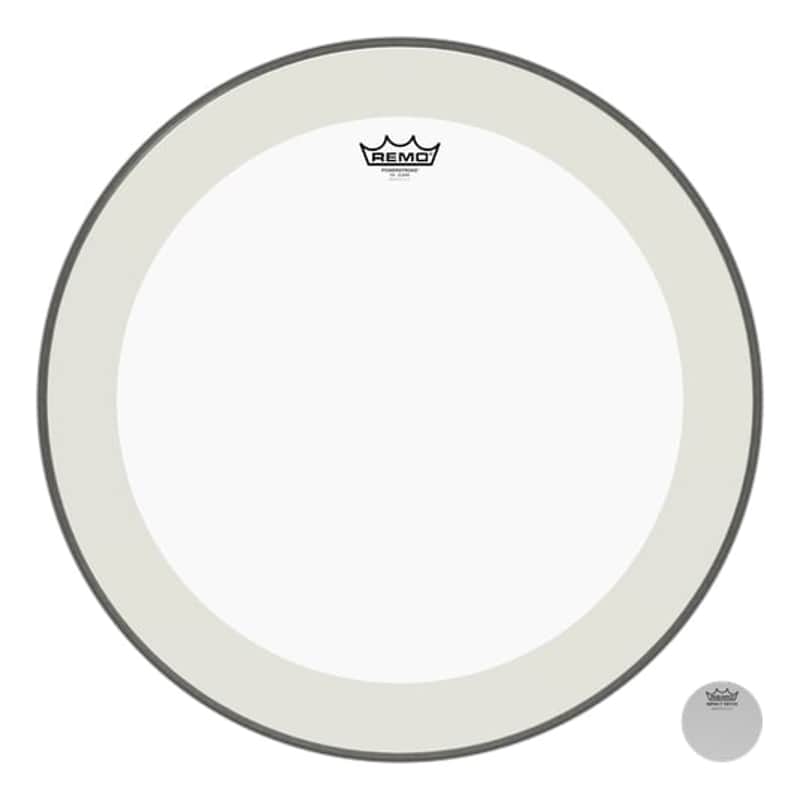 Remo Powerstroke P4 22'' Clear Bass Drum Head image 1