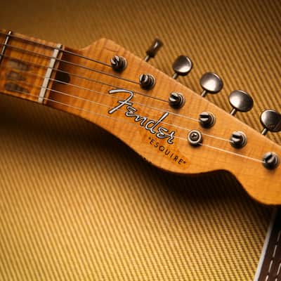 Fender Custom Shop Limited Double Esquire Relic Silver Sparkle & Case & Tags image 14