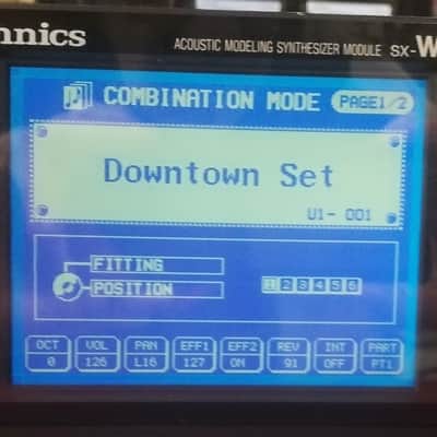 Technics SX-WSA1R 1996-2000 - Black