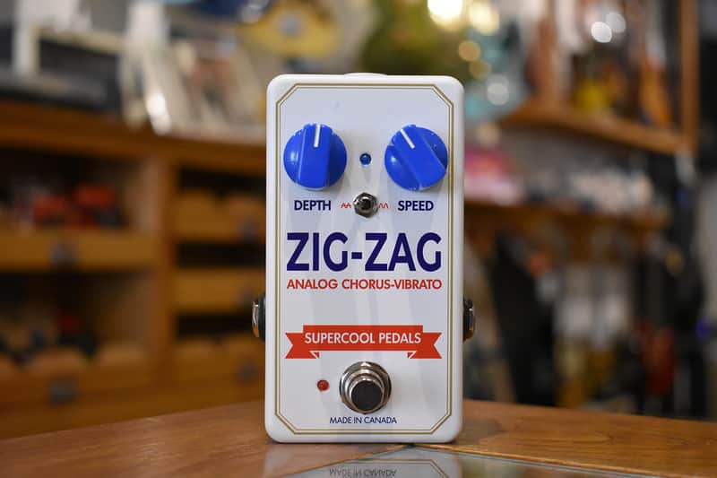 SuperCool Pedals ZIG-ZAG Analog Chorus-Vibrato image 1