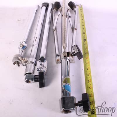 *Ludwig Hercules Boom Cymbal Stand Telescoping Arm Crash Vintage 70s #1411 Heavy image 8