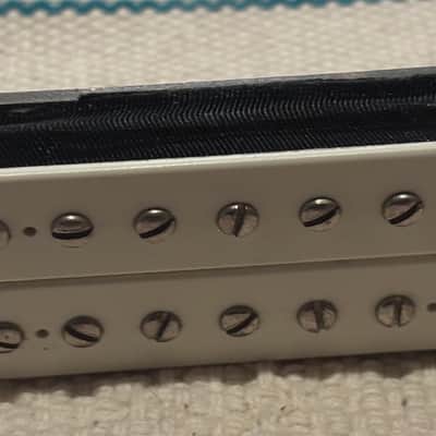 DiMarzio Rainmaker 7 String Neck Humbucker White W/Chrome Poles DP 723 image 3