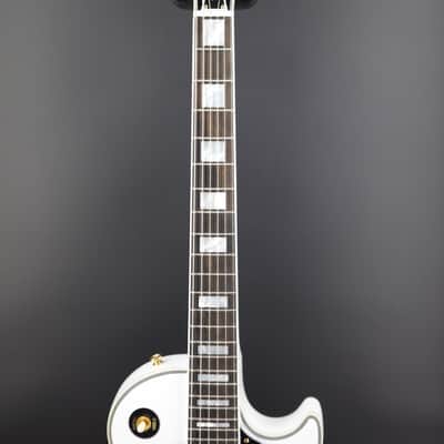 Epiphone Inspired by Gibson Custom Les Paul Custom Alpine White image 3
