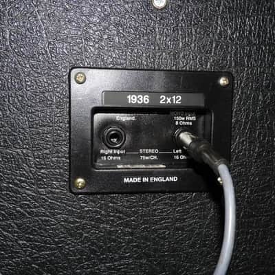 Marshall JCM 900 Lead Series Model 1936 2x12 Cabinet 1990s - Black image 13