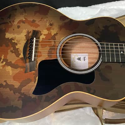 NEW! Taylor Guitars 4 Vets GS Mini Special Edition Acoustic Guitar - Desert Camo - Authorized Dealer image 3