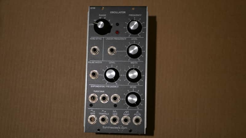 Synthesizers.com Q106 Oscillator Module 2010s - Black image 1