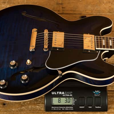 Gibson ES-335 Figured | Deep Ocean Burst image 8