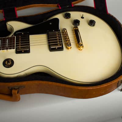 Gibson Les Paul Classic Custom Lite Solid Body Electric Guitar (2014), ser. #140104391, brown tolex hard shell case. image 12