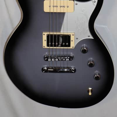 Reverend Sensei H90 Periwinkle Burst Set-Neck Electric Guitar with Two Tone Teardrop Case used image 8