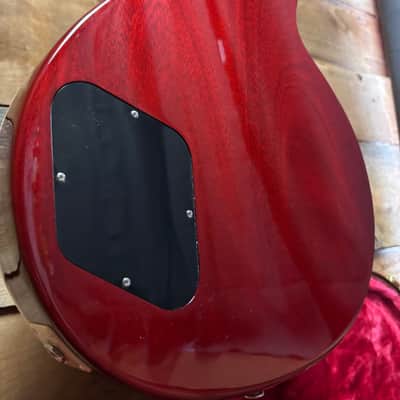 2024 Gibson Wildwood Spec Les Paul 60's Standard Figured Dark Cherry Sunburst w/case image 12