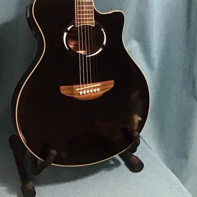 Yamaha APX500II Thinline Acoustic/Electric Guitar 2010s - Black with Road Runner Case image 16