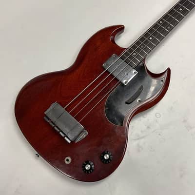 Gibson EB-0 1969 - Cherry Standard Headstock image 1