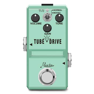 Rowin Tube Drive Overdrive Pedal True Bypass,price include the import duty to US buyer image 4