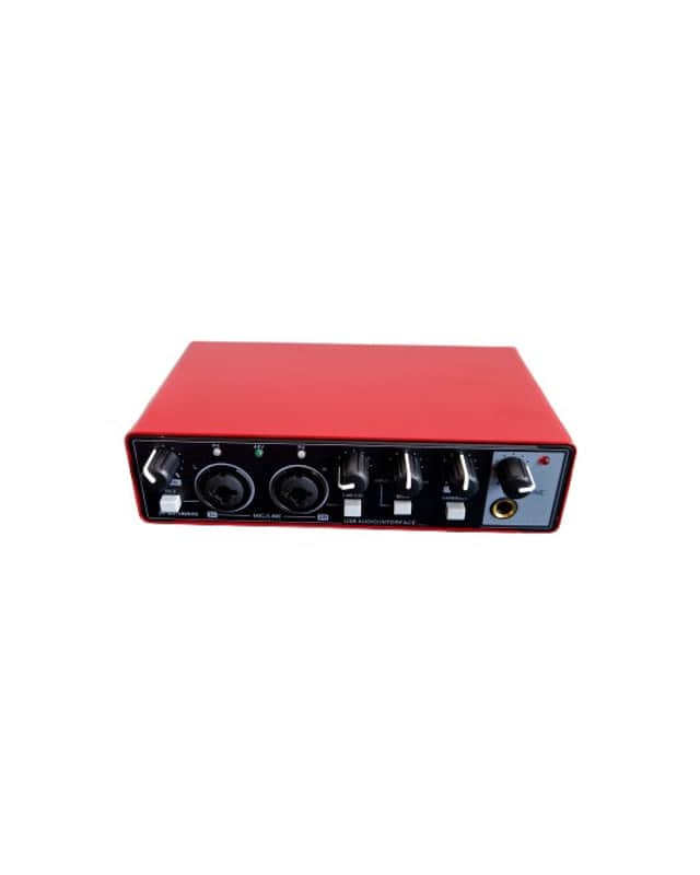 Audiophile 2x2 Professional Sound Card USB Audio Interface - Audio Interface - Like New w/ Original Box image 1