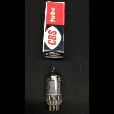 CBS (Webcor Label) Long Plate 12AX7 D Getter AUDIO Vacuum Tube TESTED 9.9520 image 2