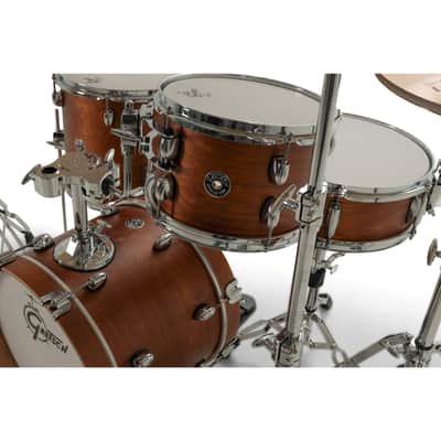 Gretsch CC2-M264 Catalina Club Satin Walnut Glaze - Drum Shell Set image 4