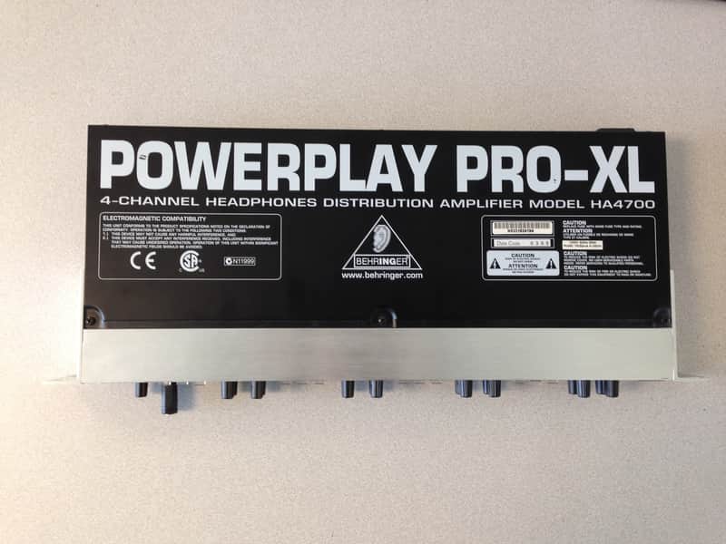 Behringer Powerplay Pro-XL HA4700 4-Channel Headphone Amplifier