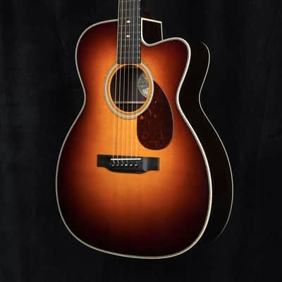 Collings OM2H with Cutaway, Sunburst Top, and Vine Peghead Inlay image 4