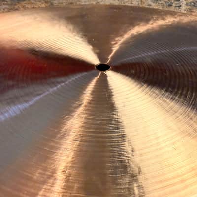 Paul Francis CUSTOM Cymbal Craftsman 22” FLAT RIDE 2136 g NEW! Controlled Delicate Light Golden Shimmer image 5