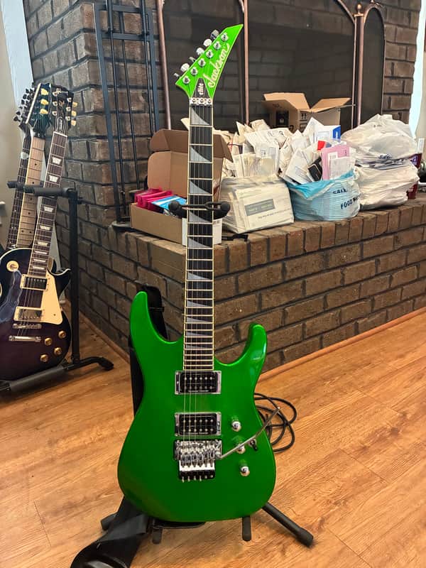 Jackson Soloist elite FSR SL limited edition 2012 made in Japan Abisnthe frost 2012 - Abisnthe Frost image 1