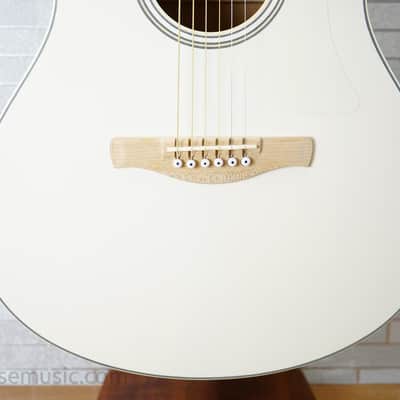 Ibanez AAM370E-OAW Advanced Acoustic - Open Pore Antique White image 6