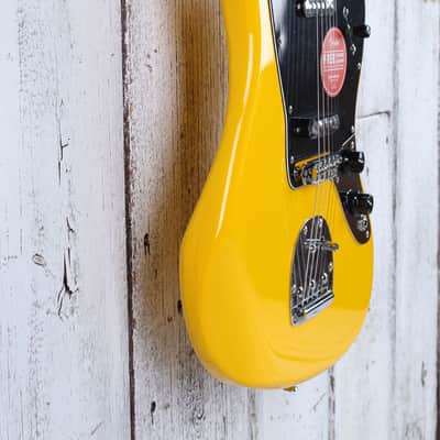 Fender Squier FSR Affinity Jaguar Electric Guitar Graffiti Yellow Finish image 8