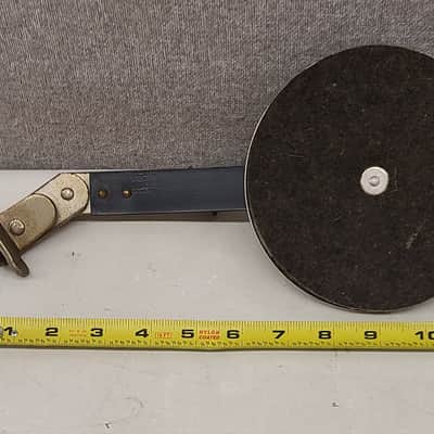 Vintage Leedy Bass Drum External Clamp On Tone Control Muffler Pad Damper image 3