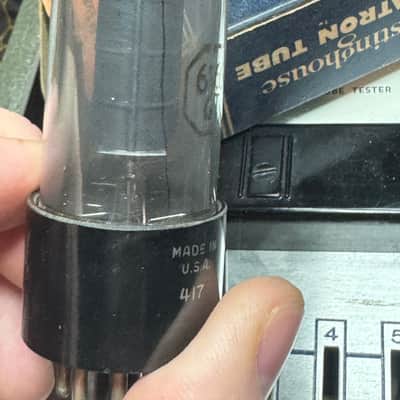 Vintage 1940’s RCA 6V6GT Vacuum Tube image 7