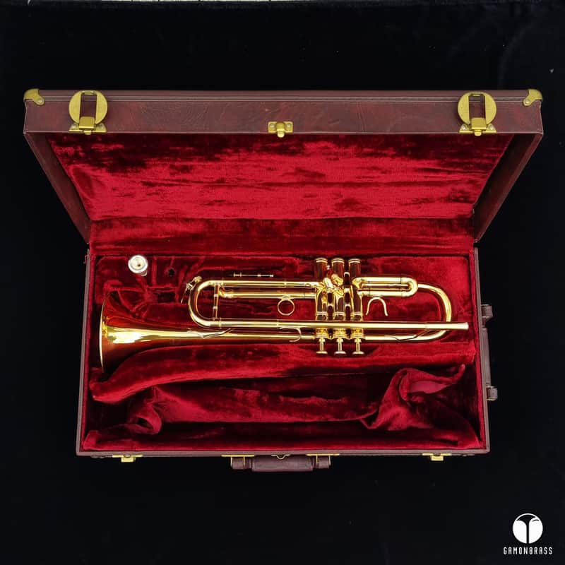 Kanstul Burbank 3 California   trumpet made by Kanstul mouthpiece case Reeves gamonbrass image 1