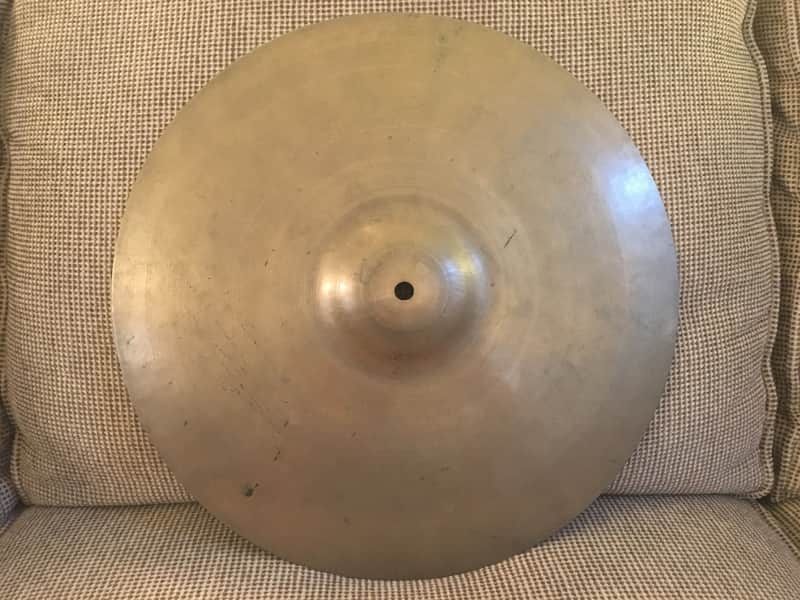 15" Vintage Zanchi F&F Vibra Cymbal, 1146g image 1
