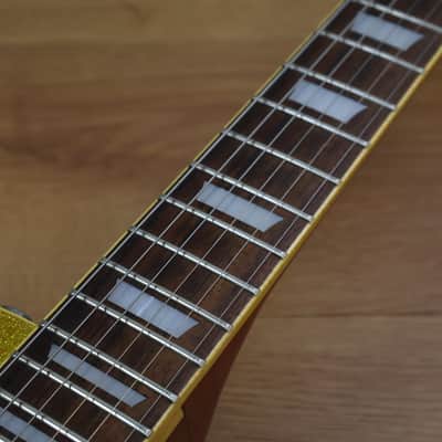 2006 Epiphone Les Paul Standard (Gold Glitter) image 7