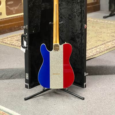 2024 Fender Buck Owens Signature Telecaster - Red, Silver, and Blue Sparkle image 7