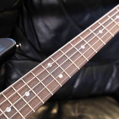 G&L L-2500 USA 5 String Bass '97/98 translucent blue & Stunning Birds Eye Maple image 9
