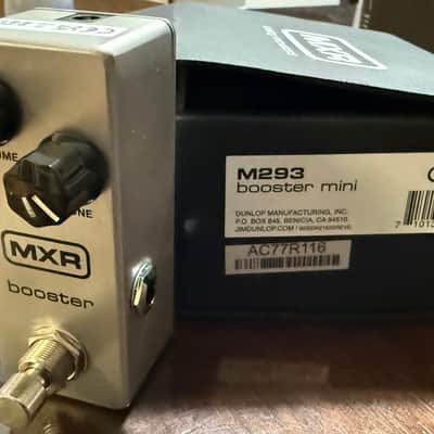MXR M293 Booster Mini 2017 - Present - Silver image 1