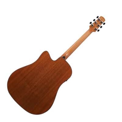 Ibanez AAD51CE Advanced Acoustic Series Acoustic Guitar, Sunburst High Gloss image 2