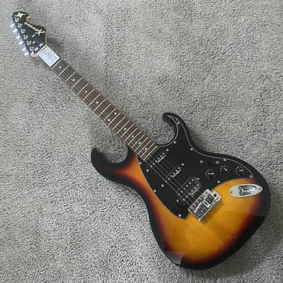 Xavier HSS Electric Guitar, Alder Wood Body, Maple Neck, Rosewood Fingerboard image 2