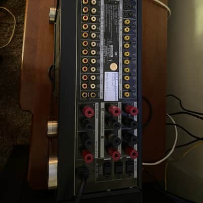 Sony vintage amplifier Ta av 670 1987 Black image 7