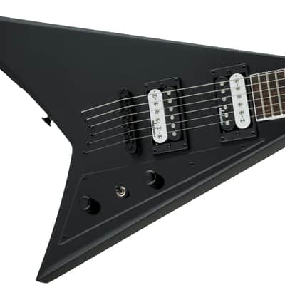 Jackson JS Series Rhoads String Thru JS32T Satin Black Electric Guitar image 4