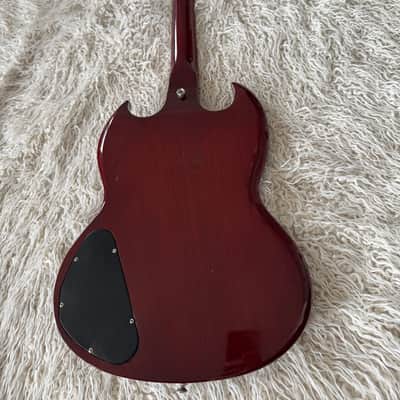 Gibson SG Standard "Large Guard" with Maestro Vibrola 1966 - 1971 - Cherry image 7