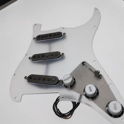 Celentano pickups INOX mesh loaded pickguard 2025 - BRASS image 7