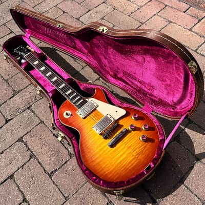 Gibson Les Paul Custom Shop R0 R6 R8 R9 '60 reissue Historic Tea Burst lpr0 2014 image 4