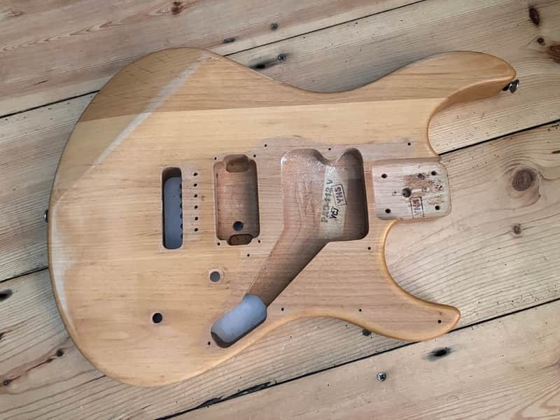 Yamaha Pacifica 112V Electric Guitar Body 2009 Natural Roadworn imagen 1