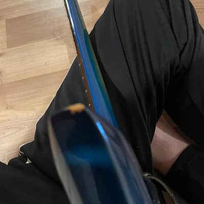 B.C. Rich Mockingbird Standard 1981 - 1987 - Blue Sunburst image 8