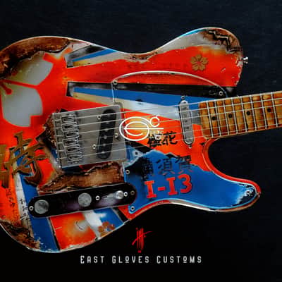 Fender Telecaster MXY-7 Ohka Cherry Blossom Kamikaze V3 Heavy Aged Relic (Limited Edition) image 8