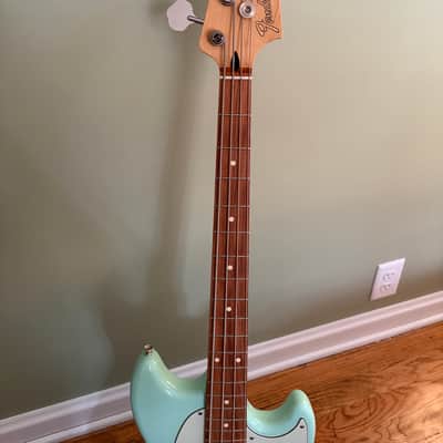 Immagine Fender Special Edition Player Mustang PJ Bass - Surf Green - 3