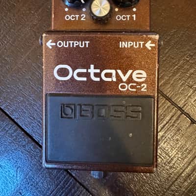 Boss OC-2 Octave (Silver Label) 1997 - 2005 - Brown image 1
