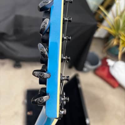 Kramer Stage master deluxe 1986 - Flip flop blue image 18