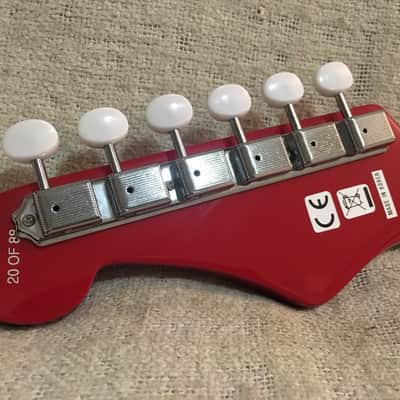 Eastwood Pete Shelley Signature Starway Buzzcocks 2007 Red Only 88 Made #20 image 15