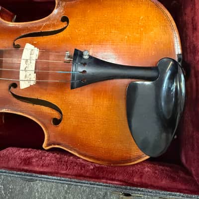 German Violin with case and bow, full size. William Lewis brand brand German Violin. Full size with case and bow. image 3